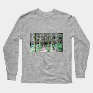 The path through the trees Long Sleeve T-Shirt